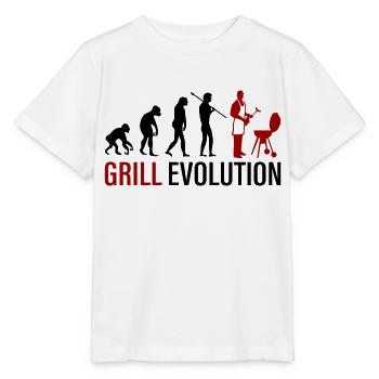 Grill Evolution - Stanley/Stella MINI CREATOR Kids’ T-Shirt - white - Front - Maike (125cm)