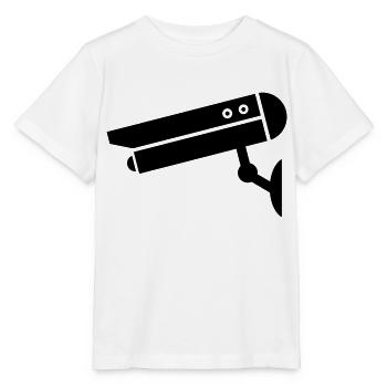 Camera Icon - Stanley/Stella MINI CREATOR Kids’ T-Shirt - white - Front - Maike (125cm)