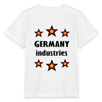 Die deutsche Industrie - Stanley/Stella Kinder T-Shirt MINI CREATOR  - Weiß - Vorne - Maike (125cm)