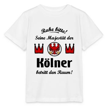 Le roi de Cologne - T-shirt bio MINI CREATOR Stanley/Stella Enfant - blanc - Devant - Maike (125cm)