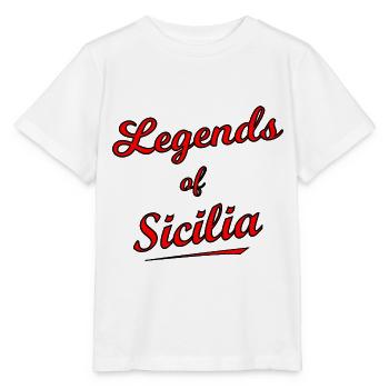 Les héros de la Sicile - T-shirt bio MINI CREATOR Stanley/Stella Enfant - blanc - Devant - Maike (125cm)