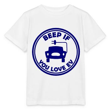 Electric cars - Stanley/Stella MINI CREATOR Kids’ T-Shirt - white - Front - Maike (125cm)
