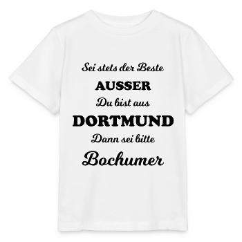 Légendes de Bochum - T-shirt bio MINI CREATOR Stanley/Stella Enfant - blanc - Devant - Maike (125cm)