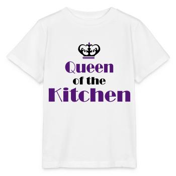 Tablier de cuisine femme - T-shirt bio MINI CREATOR Stanley/Stella Enfant - blanc - Devant - Maike (125cm)