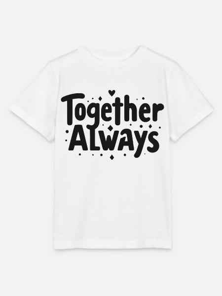Immer zusammen - Stanley/Stella Kinder T-Shirt MINI CREATOR - Weiß