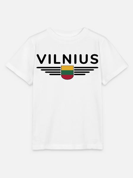 Vilnius T-Shirt – Stilvolles Statement - Stanley/Stella Kinder T-Shirt MINI CREATOR - Weiß
