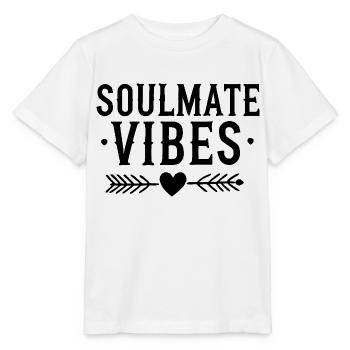 Soulmate Vibes - Stanley/Stella MINI CREATOR Kids’ T-Shirt - white - Front - Maike (125cm)