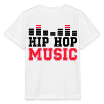 Musique Hip Hop - T-shirt bio MINI CREATOR Stanley/Stella Enfant - blanc - Devant - Maike (125cm)