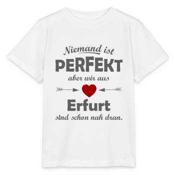 Parfait d’Erfurt - T-shirt bio MINI CREATOR Stanley/Stella Enfant - blanc - Devant - Maike (125cm)