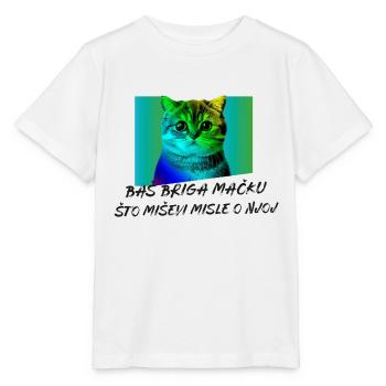 BASS BRIGA MACKU - Stanley/Stella Kinder T-Shirt MINI CREATOR  - Weiß - Vorne - Maike (125cm)