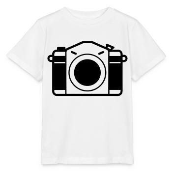 Kamera - Stanley/Stella Kinder T-Shirt MINI CREATOR  - Weiß - Vorne - Maike (125cm)