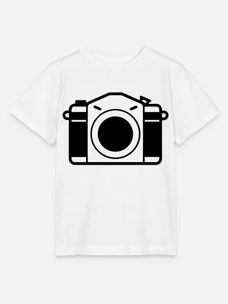 Kamera - Stanley/Stella Kinder T-Shirt MINI CREATOR  - Weiß
