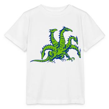 drache hydra dragon - Stanley/Stella Kinder T-Shirt MINI CREATOR  - Weiß - Vorne - Maike (125cm)