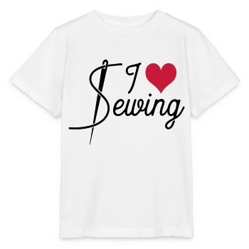 Coudre - T-shirt bio MINI CREATOR Stanley/Stella Enfant - blanc - Devant - Maike (125cm)