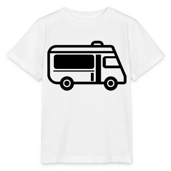 Wohnmobil - Stanley/Stella Kinder T-Shirt MINI CREATOR  - Weiß - Vorne - Maike (125cm)