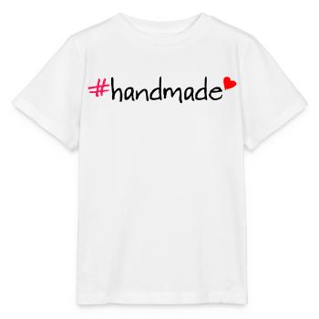T-shirt hashtag fait main - T-shirt bio MINI CREATOR Stanley/Stella Enfant - blanc - Devant - Maike (125cm)