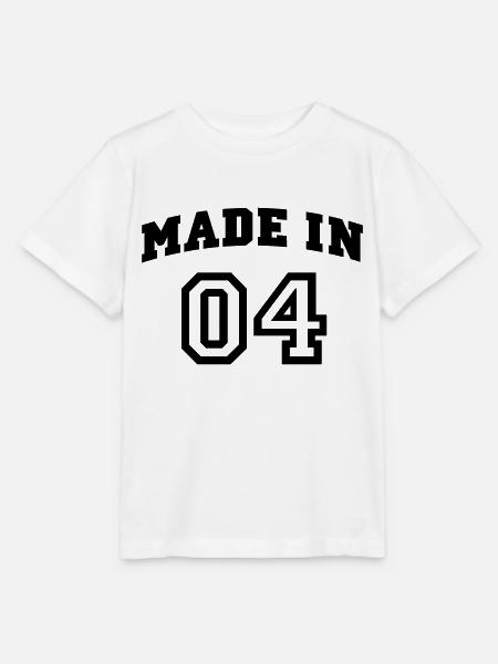 mp_madein04a - T-shirt bio MINI CREATOR Stanley/Stella Enfant - blanc