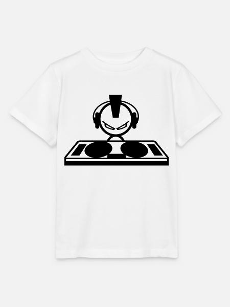 DJ - T-shirt bio MINI CREATOR Stanley/Stella Enfant - blanc