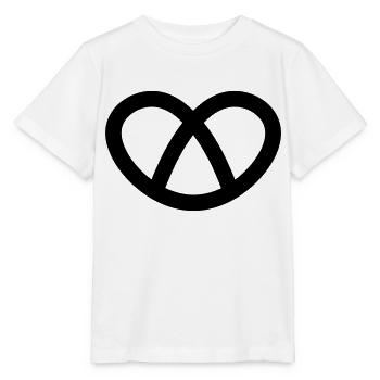 Bredzel - T-shirt bio MINI CREATOR Stanley/Stella Enfant - blanc - Devant - Maike (125cm)