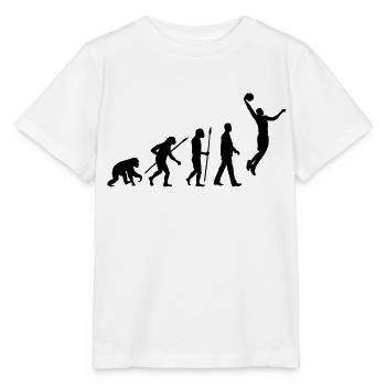 evolution_basketball_102012_a_1c - Stanley/Stella MINI CREATOR Kids’ T-Shirt - white - Front - Maike (125cm)