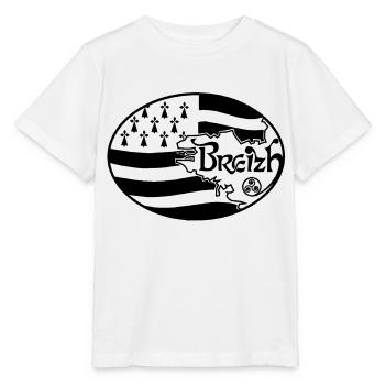 Oval Britain - Stanley/Stella MINI CREATOR Kids’ T-Shirt - white - Front - Maike (125cm)