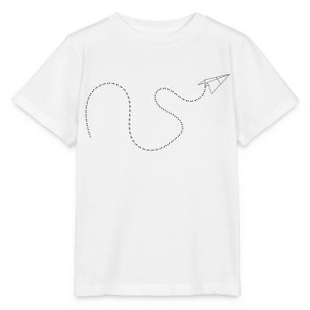 Origami paper planes 1 c. - Stanley/Stella MINI CREATOR Kids’ T-Shirt - white - Front - Maike (125cm)