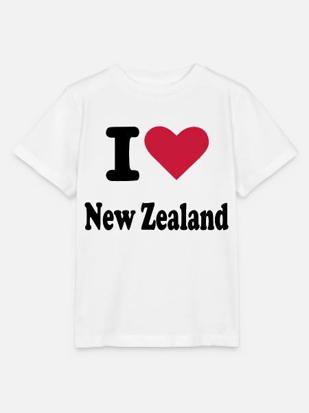 Neuseeland - Stanley/Stella Kinder T-Shirt MINI CREATOR - Weiß