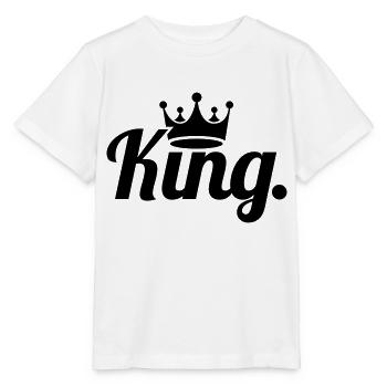Roi - T-shirt bio MINI CREATOR Stanley/Stella Enfant - blanc - Devant - Maike (125cm)