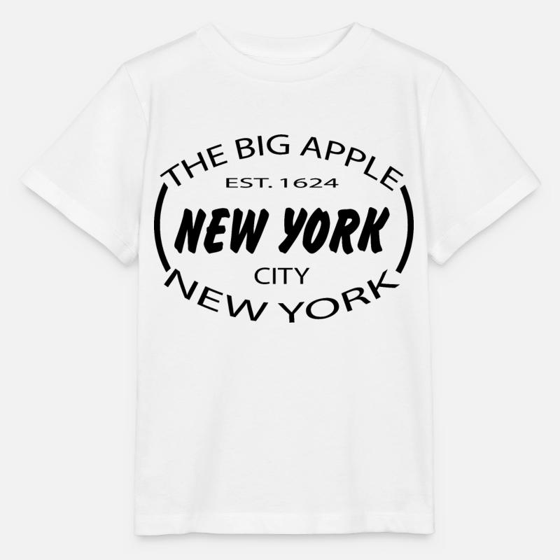New York - T-shirt bio MINI CREATOR Stanley/Stella Enfant - blanc