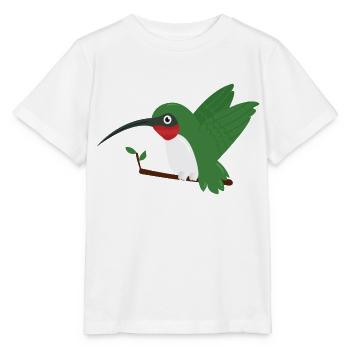humming-bird - Stanley/Stella MINI CREATOR Kids’ T-Shirt - white - Front - Maike (125cm)