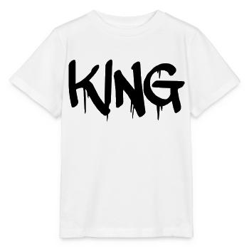 King - Stanley/Stella MINI CREATOR Kids’ T-Shirt - white - Front - Maike (125cm)