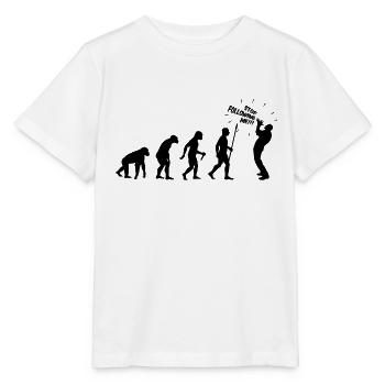ARRÊTEZ DE ME SUIVRE - T-shirt bio MINI CREATOR Stanley/Stella Enfant - blanc - Devant - Maike (125cm)