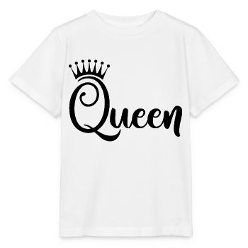 Queen - Stanley/Stella Kinder T-Shirt MINI CREATOR  - Weiß - Vorne - Maike (125cm)