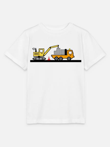 Bagger - Stanley/Stella Kinder T-Shirt MINI CREATOR - Weiß