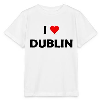I love Dublin - Ireland - Ireland - Irish - Eire - Stanley/Stella MINI CREATOR Kids’ T-Shirt - white - Front - Maike (125cm)