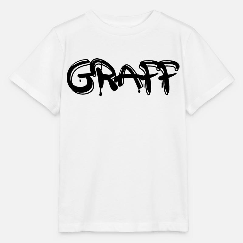 Graffiti - Stanley/Stella Kinder T-Shirt MINI CREATOR  - Weiß