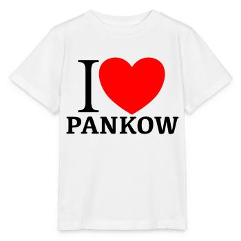 I LOVE PANKOW - Stanley/Stella Kinder T-Shirt MINI CREATOR  - Weiß - Vorne - Maike (125cm)