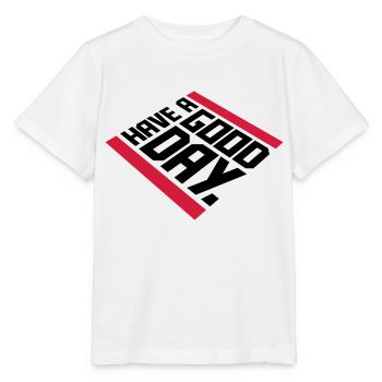 Bonne journée - T-shirt bio MINI CREATOR Stanley/Stella Enfant - blanc - Devant - Maike (125cm)