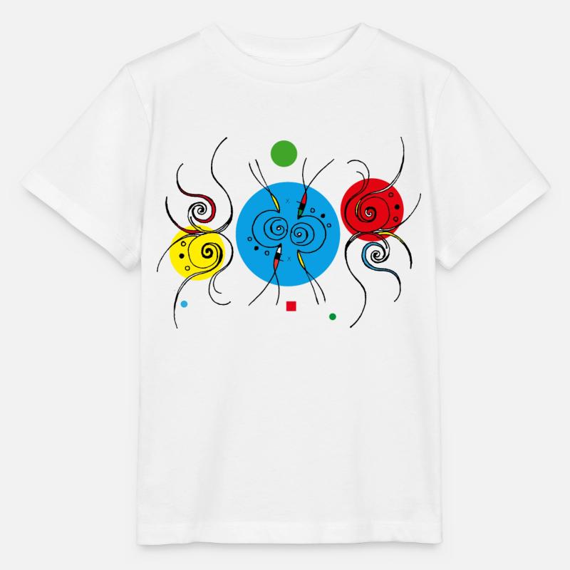 Astral dance - Stanley/Stella MINI CREATOR Kids’ T-Shirt - white