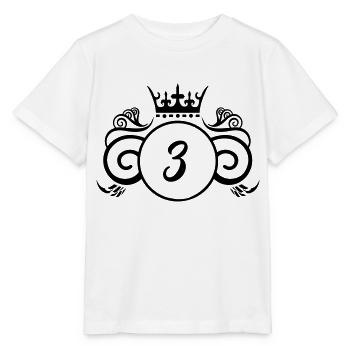 Wappen 3 - Stanley/Stella Kinder T-Shirt MINI CREATOR  - Weiß - Vorne - Maike (125cm)