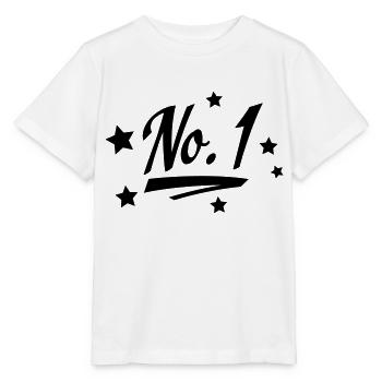 Numéro 1 - T-shirt bio MINI CREATOR Stanley/Stella Enfant - blanc - Devant - Maike (125cm)
