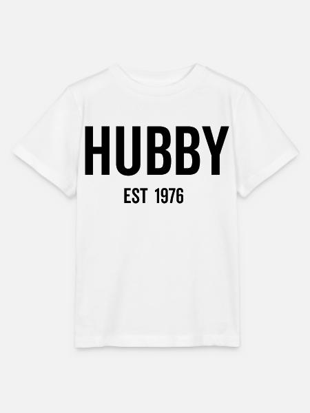 Ehemann Est 1976 - Stanley/Stella Kinder T-Shirt MINI CREATOR - Weiß