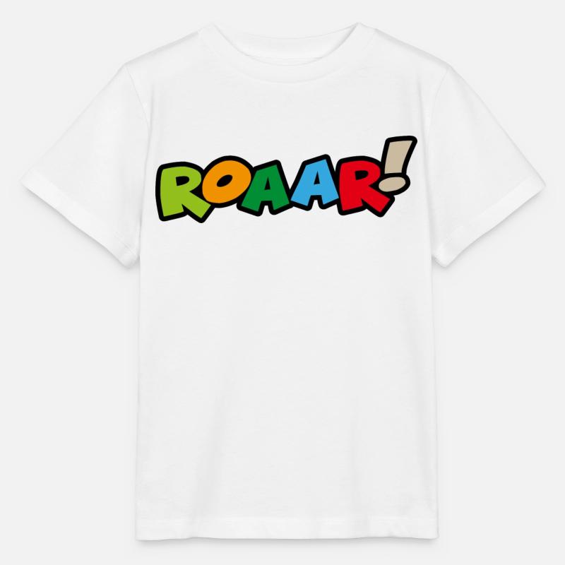 Roaar - Stanley/Stella MINI CREATOR Kids’ T-Shirt - white