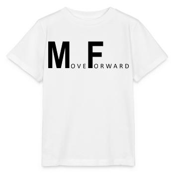 Vorwärts bewegen - Stanley/Stella Kinder T-Shirt MINI CREATOR  - Weiß - Vorne - Maike (125cm)