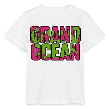 Grand océan - T-shirt bio MINI CREATOR Stanley/Stella Enfant - blanc - Devant - Maike (125cm)