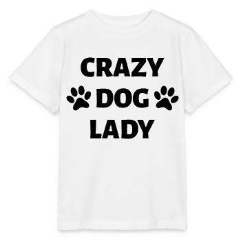 Dog Hund - Stanley/Stella Kinder T-Shirt MINI CREATOR  - Weiß - Vorne - Maike (125cm)