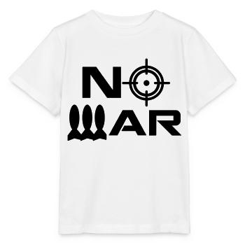 no war 01 - T-shirt bio MINI CREATOR Stanley/Stella Enfant - blanc - Devant - Maike (125cm)
