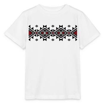 AMAZIGH BERBERE KABYLE Z AMAZIGH MOTIF KABYLE - T-shirt bio MINI CREATOR Stanley/Stella Enfant - blanc - Devant - Maike (125cm)