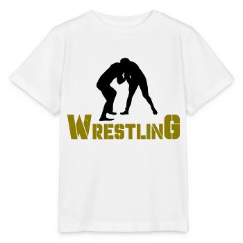 Wrestling - Stanley/Stella MINI CREATOR Kids’ T-Shirt - white - Front - Maike (125cm)