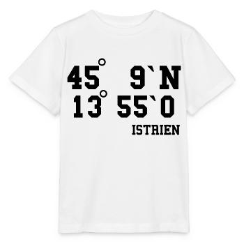 Istrien Kroatien Balkan Adria Urlaub Idee - Stanley/Stella Kinder T-Shirt MINI CREATOR  - Weiß - Vorne - Maike (125cm)